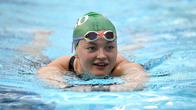 Mona McSharry only returned to training three months ago