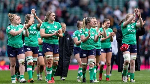 Ireland were beaten 88-10 by England at Twickenham last year