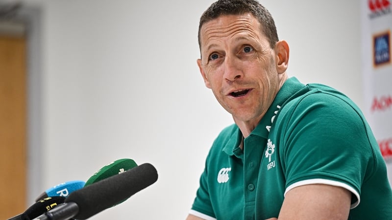 Ireland head coach Scott Bemand