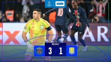 Champions League highlights: PSG 3-1 Aston Villa