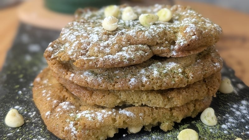 Fiona Uyema's matcha chocolate cookies: Today