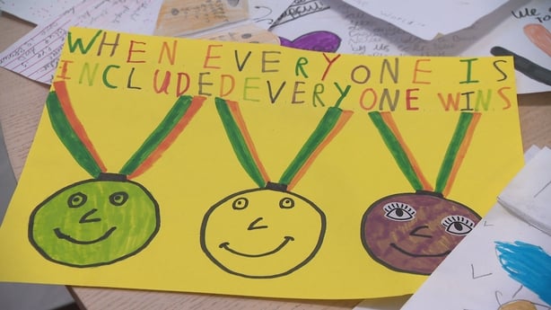 Pupils from Powerstown ETNS said that although inclusivity and diversity were always at the heart of their school, their new committee has improved it