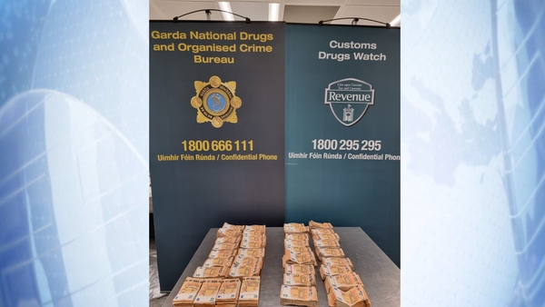 A man and a woman, both in their 60s, were arrested following the seizure