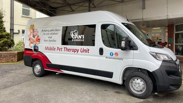 The facility will allow children and teenagers staying at the hospital to interact with trained and certified therapy dogs
