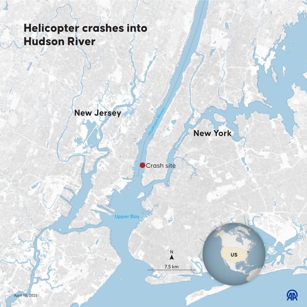 Map of the area