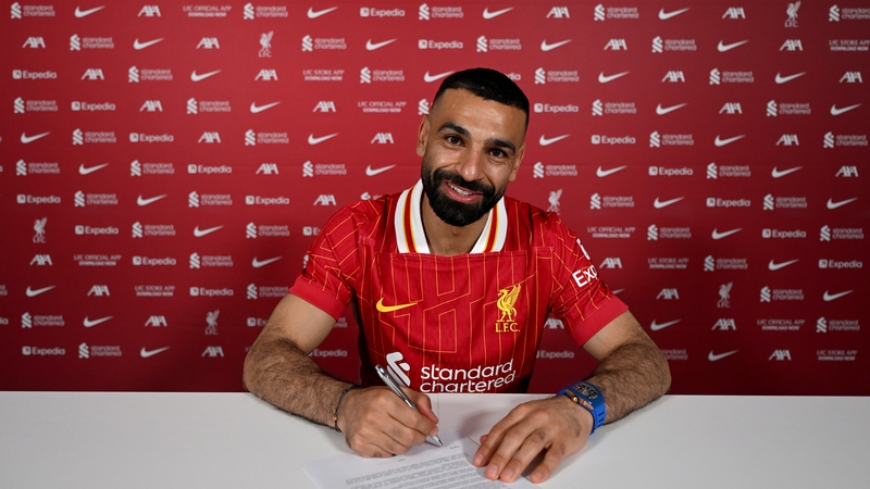 Mohamed Salah put pen to paper on a contract that ends months of speculation