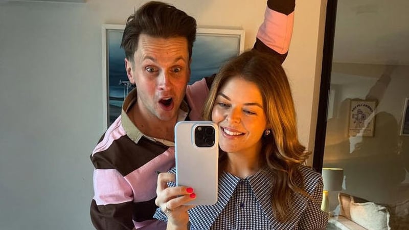 Doireann Garrihy and Mark Mehigan are expecting their first child together. Picture via @doireanngarrihy/Instagram