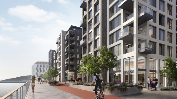 Waterford North Quays boardwalk plan.