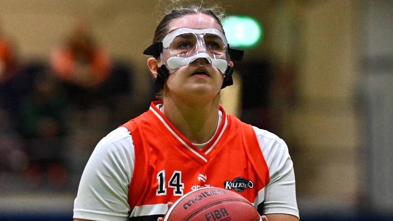 Hannah Thornton of Killester is hoping to claim Super League honours this afternoon