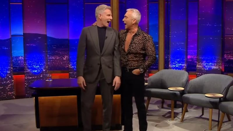 Bruno Tonioli was in his element on Friday's Late Late Show