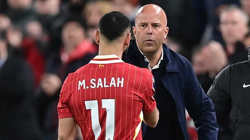 Arne Slot has been able to count on Mo Salah's effectiveness through much of the season