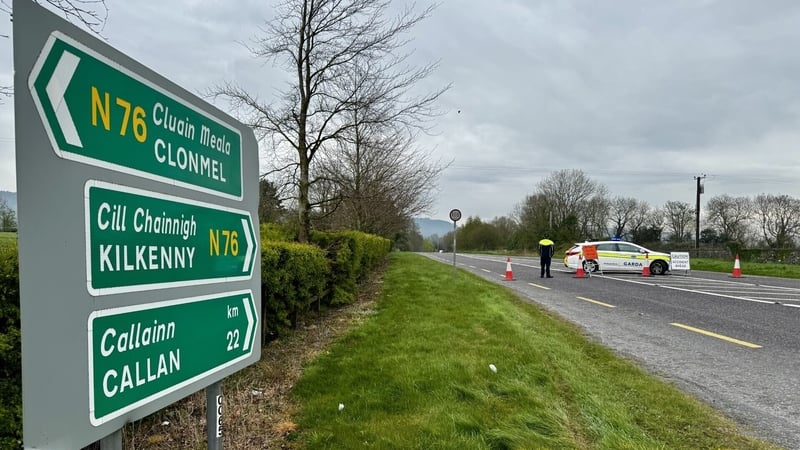 The road where the crash happened is closed and local diversions are in place
