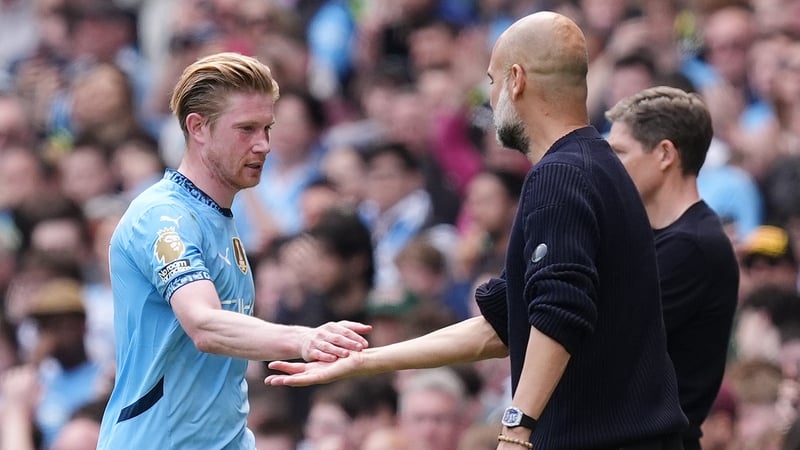 'I know he wants the best for the club,' the Man City manager said of the Belgian playmaker