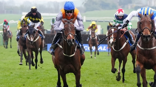 Captain Cody shed his maiden tag over fences in the feature at Ayr