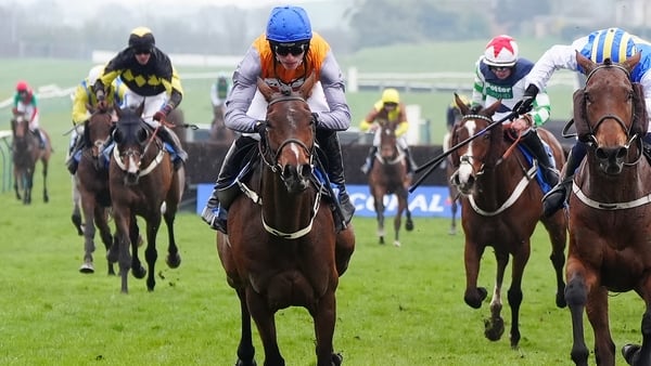 Captain Cody shed his maiden tag over fences in the feature at Ayr