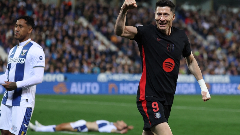 Barcelona extended their unbeaten run thanks to an own goal from Leganes defender Jorge Saenz