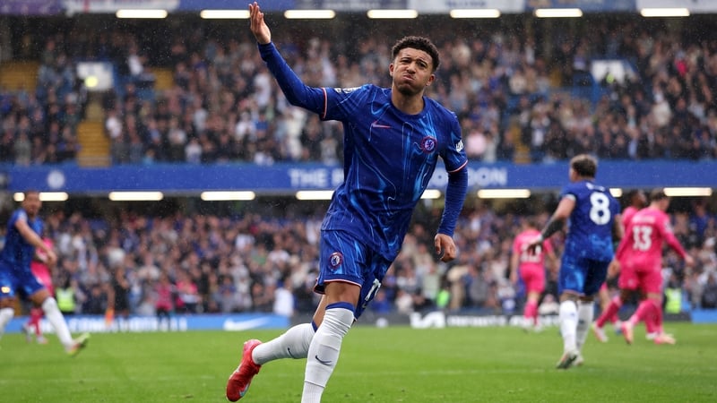 Jadon Sancho's goal earned a point but the result hampered Chelsea's Champions League hopes