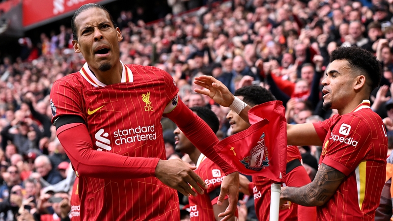 Virgil van Dijk and Luis Diaz grabbed the goals for the hosts at Anfield