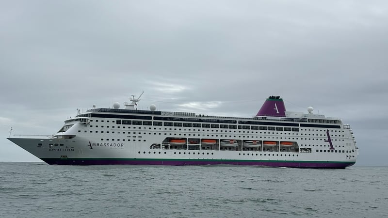 The MS Ambition cruise ship has 680 cabins and capacity for 1,200 guests