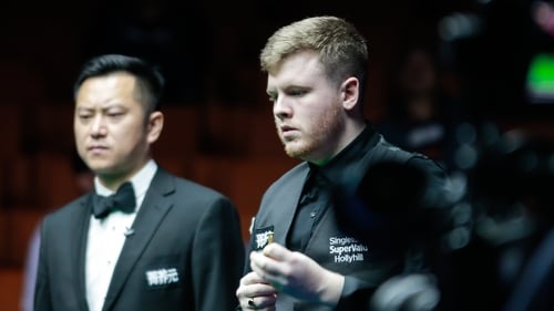 Aaron Hill is one win away from reaching the Crucible Theatre
