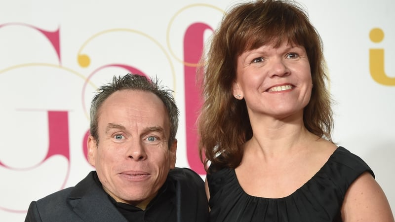 Warwick Davis and Samantha Davis, pictured in London in November 2015