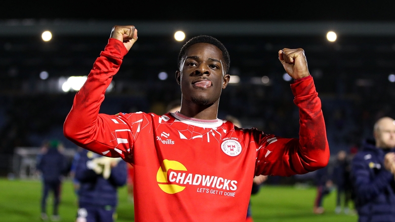 Mipo Odubeko has three goals in all competitions for Shelbourne this season