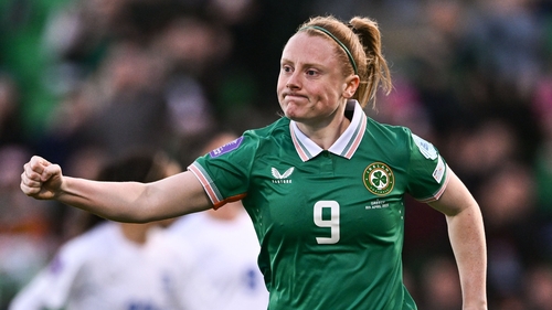 Two games and two goals for Amber Barrett in the April window
