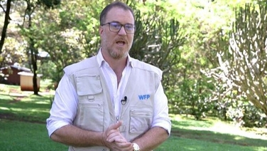 WFP's Sudan regional emergency coordinator Sean Hughes