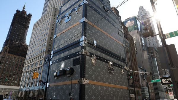 The Louis Vuitton store on 5th Avenue in New York