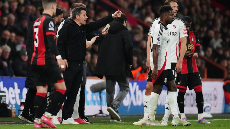 Fulham manager Marco Silva was unhappy with the mix-up