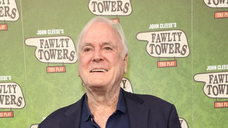 John Cleese has lavished praise on his stage adaption of Fawlty Towers