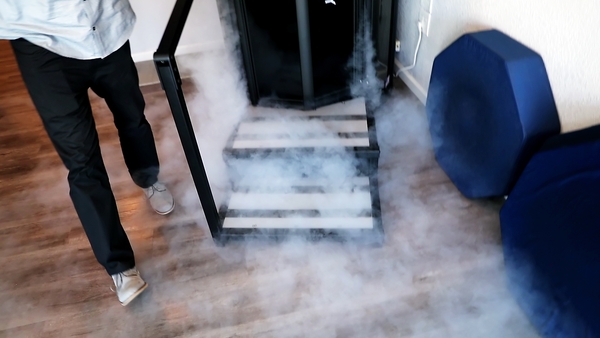 Nitrogen is a colourless, odourless gas that is commonly used in cryotherapy (File image)