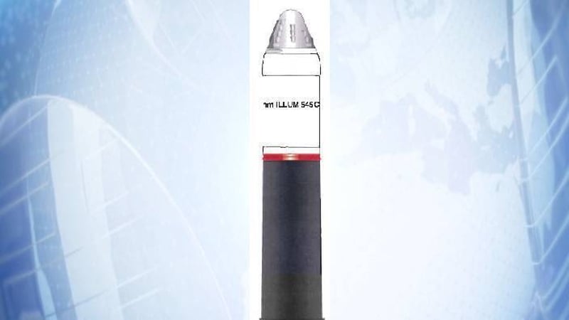 The ordnance was discovered by a person out walking on a trail at Lugnaquilla near the military lands in the Glen of Imaal