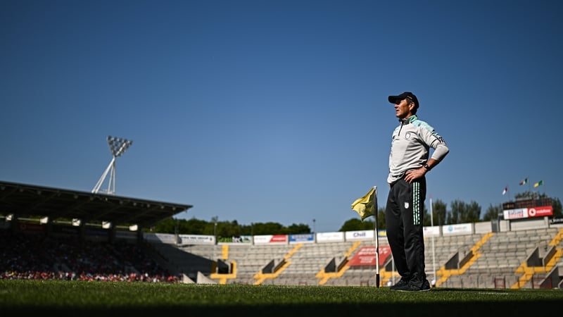 Kerry manager Jack O'Connor during the 2023 championship encounter between Cork and Kerry at Páirc Ui Chaoimh