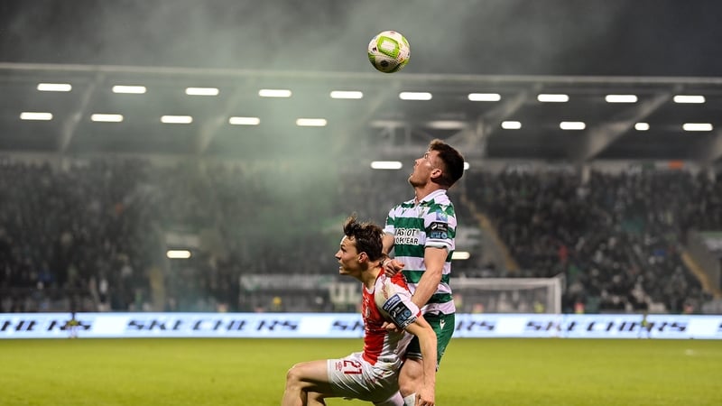 Shamrock Rovers are looking to leap above St Patrick's Athletic in the table