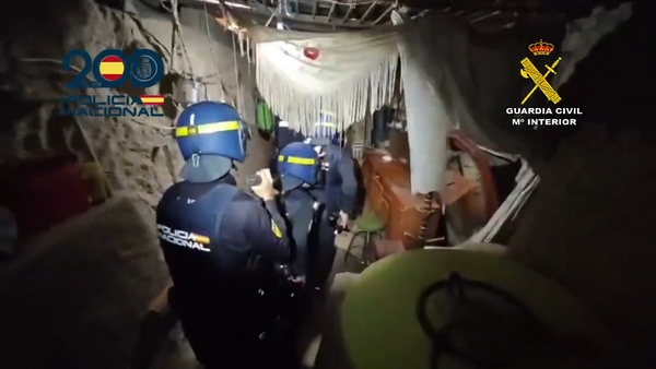 The site was found three stories underground at a house in Granada