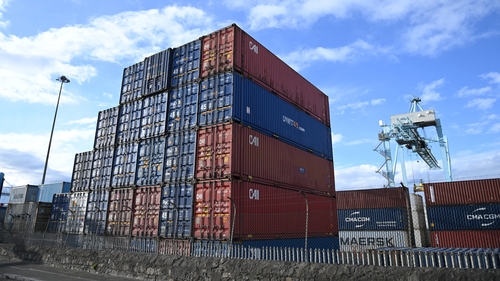 Exports to the US surged by almost 395%, or €20.3 billion, to €25.4 billion in March from €5.1 billion the same month last year