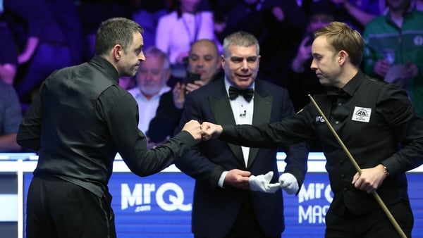 Ronnie O'Sullivan and Ali Carter have twice met in the final at the Crucible