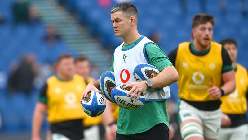 Johnny Sexton has joined the Irish coaching team on a full-time basis