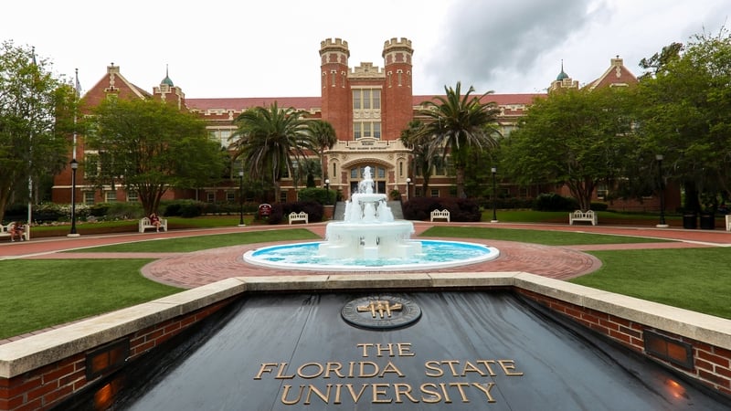 The gunfire was reported at midday at the Student Union building on the campus