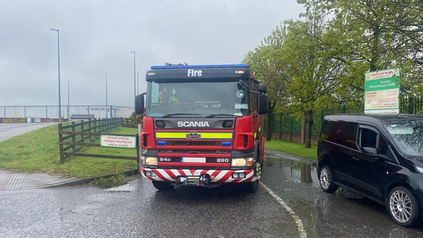 Six units from Cork county's fire-fighting service in Midleton and Cobh attended the blaze