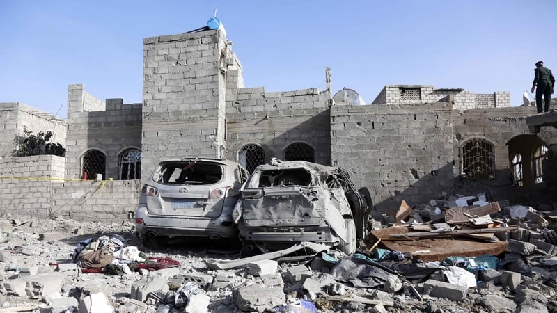 The US military said the most recent strike aimed to cut off a source of supplies (file image)