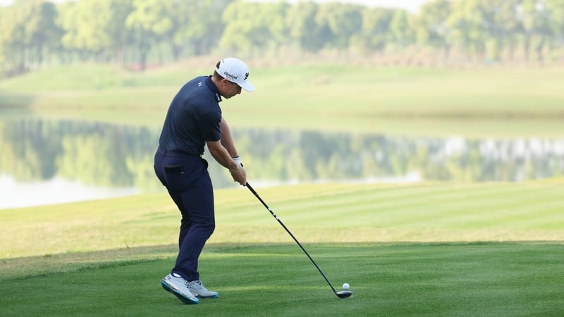 Conor Purcell had one birdie in his second round