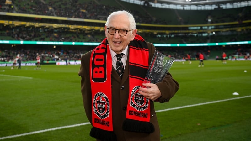 Billy Young was Bohs' longest serving manager