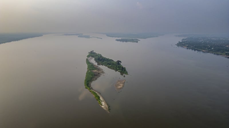 The incident happened at the confluence of the Ruki and the vast Congo river