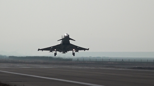 RAF fighter jets were scrambled twice last week (File image)