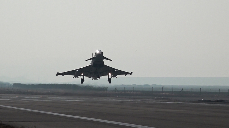 RAF fighter jets were scrambled twice last week (File image)
