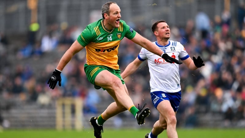 The ever-impressive Michael Murphy scoring one of Donegal's 23 points on Sunday