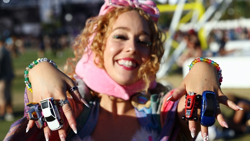 Street style at Coachella Valley Music and Arts Festival