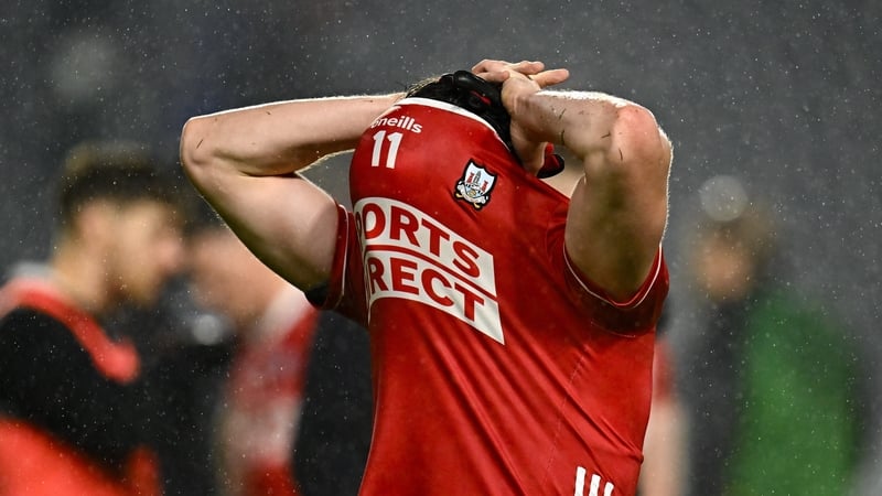 Cork's Eoghan McSweeney devastated at full-time